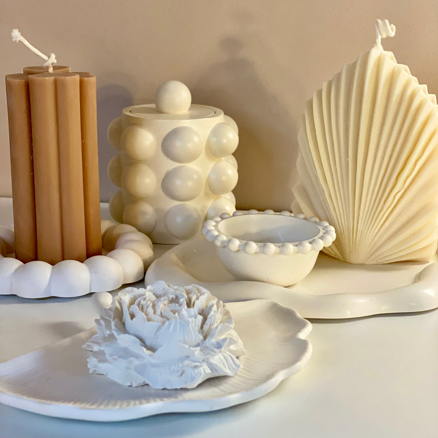 Les objets Jesmonite
