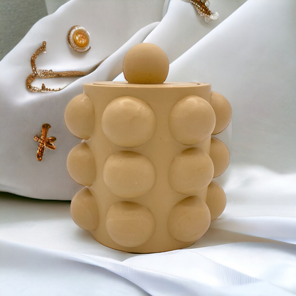 Bougie bubble parfumee