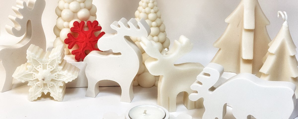 Coffrets, bougies et fondants de notre collection de Noël