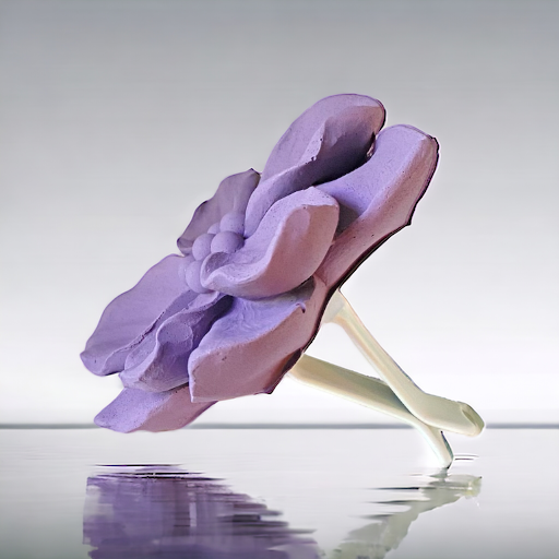 Diffuseur de voiture  Fleur avec support