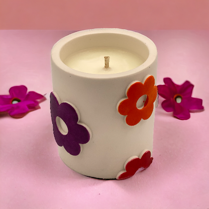 Bougie végétale parfumée monoi