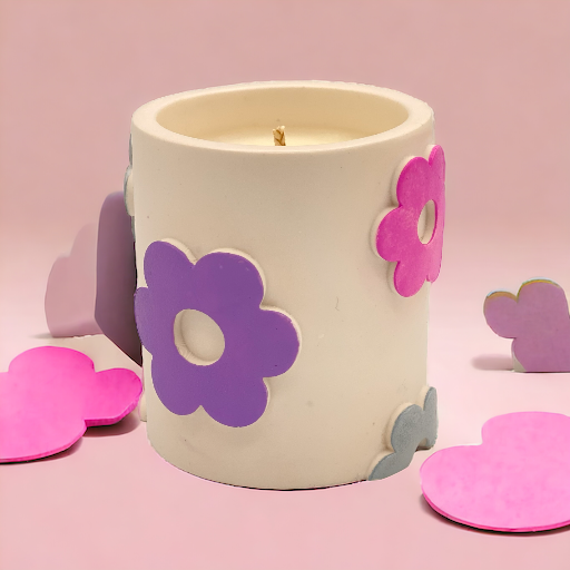 Bougie parfumée parfum de grasse