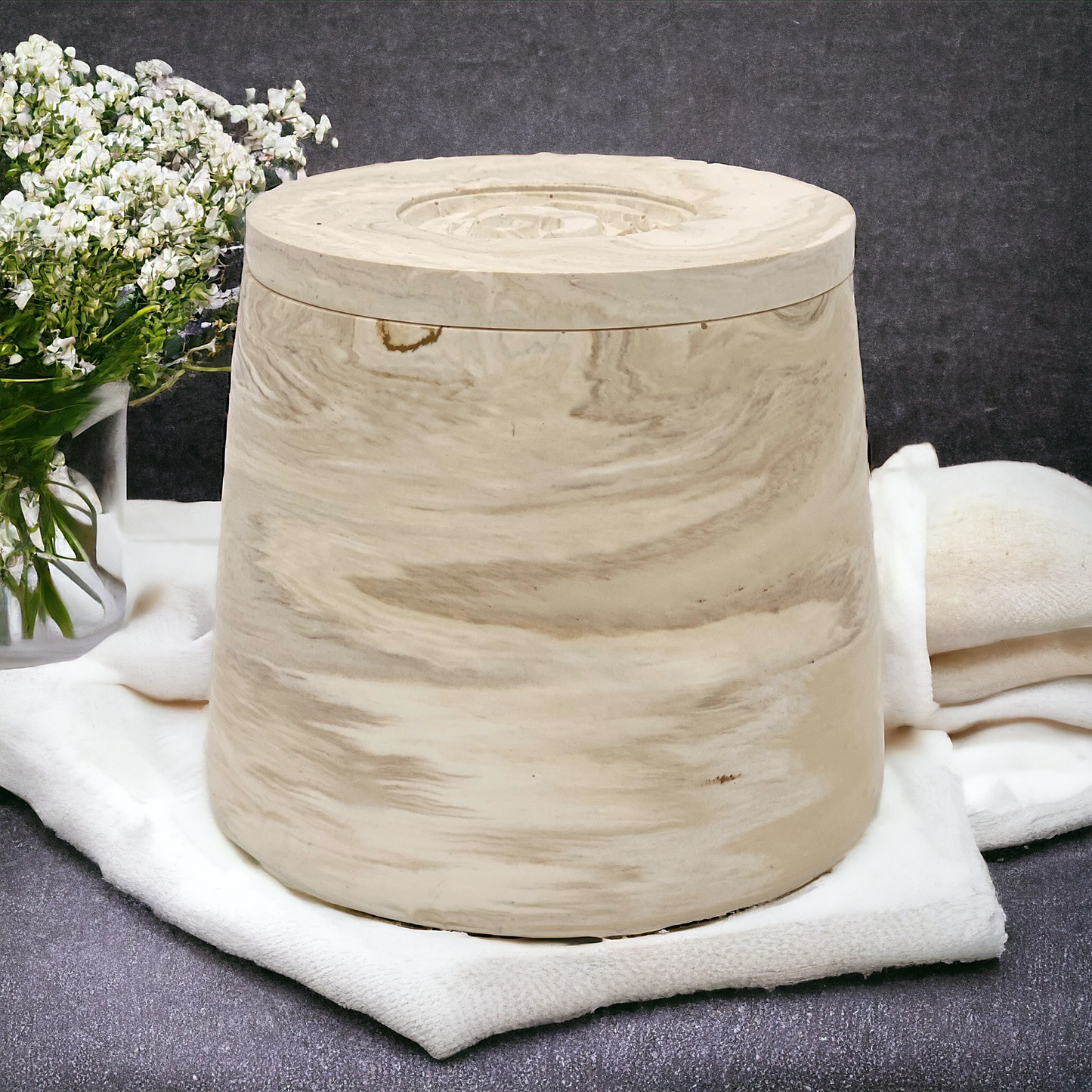 Bougie L'Élégante Marbrée